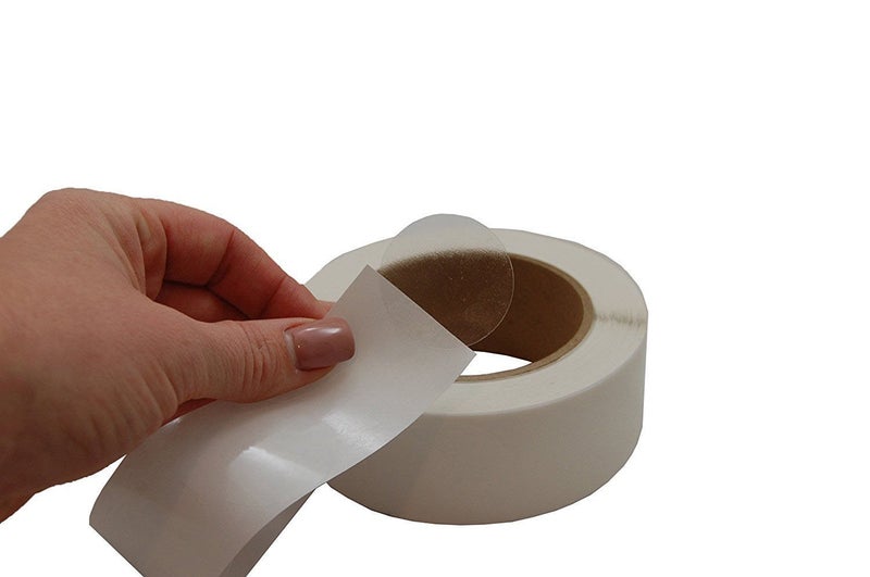 IDEALSEAL Clear Retail Package Seals 1.5" Inch Round Circle Wafer Stickers/Labels with Easy Dispensing Box 1000 Per Box Made in USA! (1 Box (1000)) - Image 2